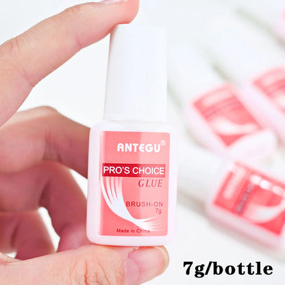 10g Nail Glue For Nail Tips Strongest Press On Nails (2/3/7/8/10ml) Nail Bond Brush On Nail Glue For For Acrylic Tips Nail Glue