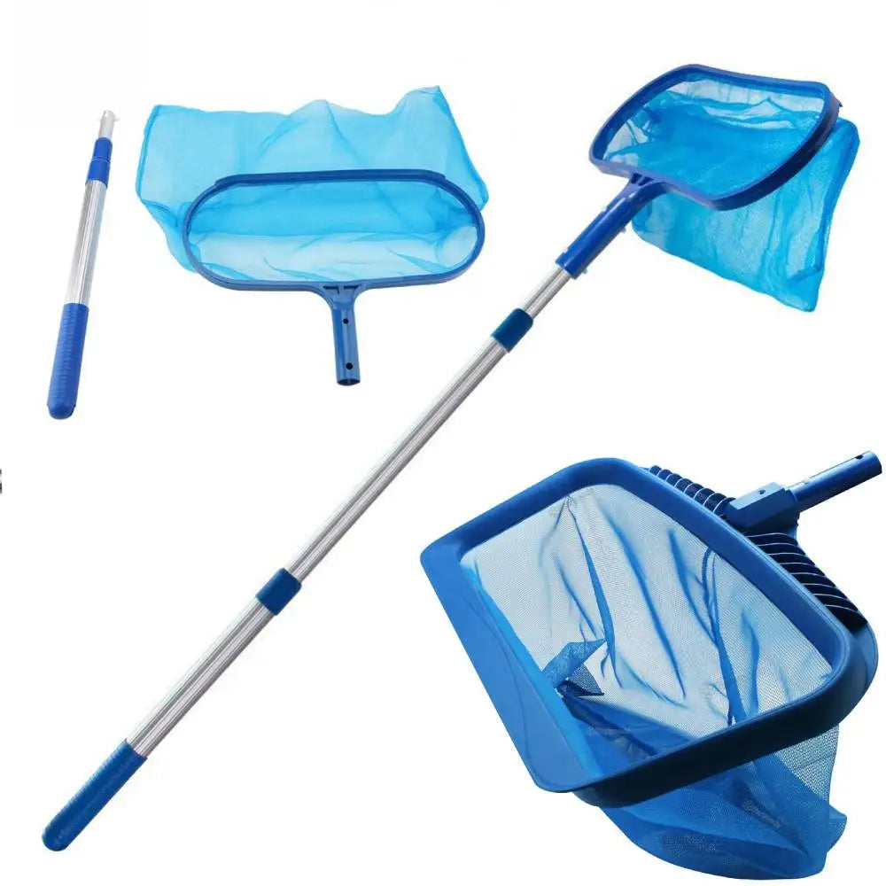 Leaf Skimmer Net Professional Pool Cleaning Net Multi-function Portable Practical Durable Lightweight Swimming Pool Accessories