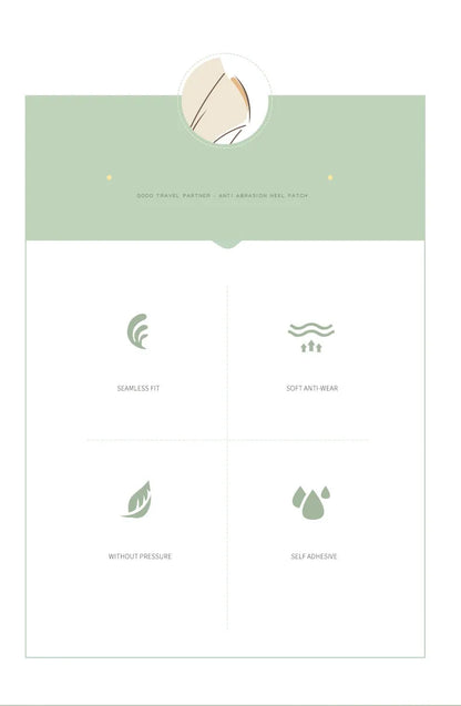 Heel Sticker Heel Protector for Shoes Anti Slip Heel Cushions Non-Slip Heel Inserts Silicone Shoe Backs Foot Care for Women Men