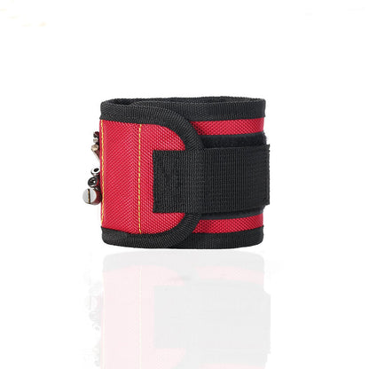 Magnetic Wristband Magnet Arm Band 10 Strong Neodymium Magnets Embedded Throughout Wristband For Holding Screws, Bits, And More