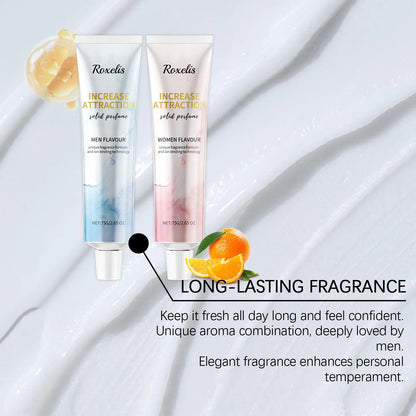 Couple Fragrance Solid Balm Improve Dryness Deep Moisturize Long Lasting Scent Daily Dating Portable Citrus Hand Fragrance Cream