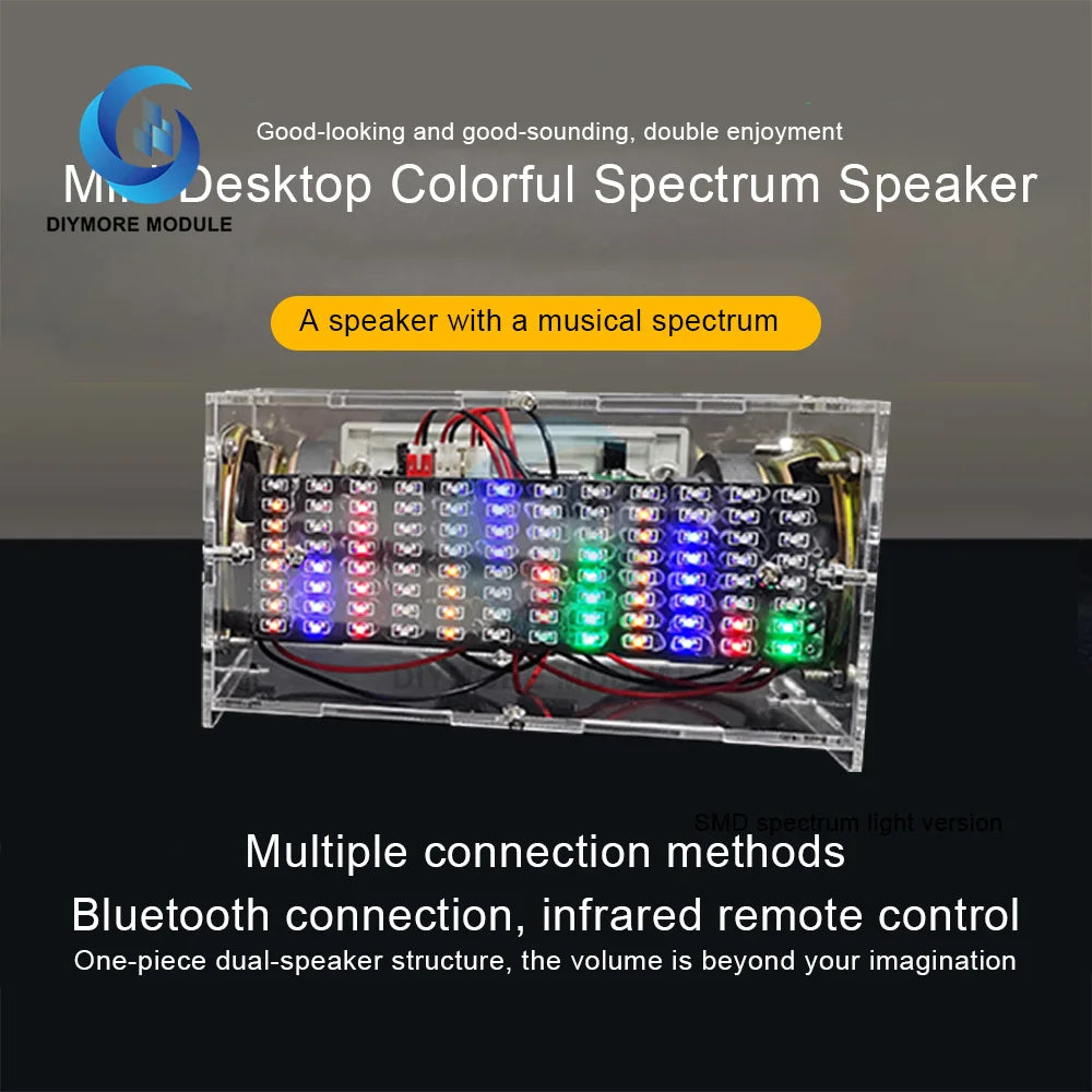 3WX2 12-way spectrum 45 magnetic speaker bluetooth assembly kit music students welding teaching training electronic DIY