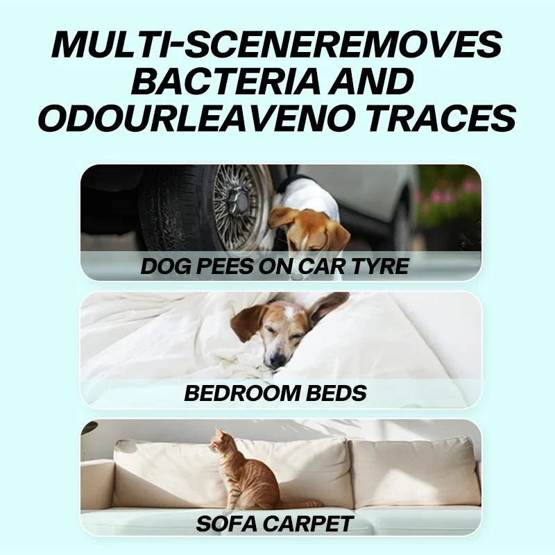 Pet Exclusion Zone Spray Cat Repellent Induction Spray to Prevent Disorderly Urine Non-Toxic Pet-Friendly Animal Control