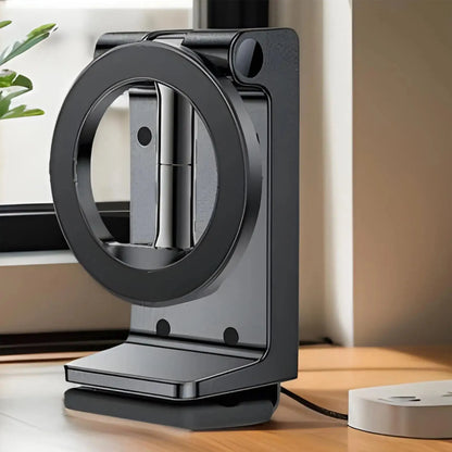 Magnetic Phone Mount Car Phone Holder Mount For Backseat Foldable Smartphones Stand For Calling Navigation GPS Video Recording