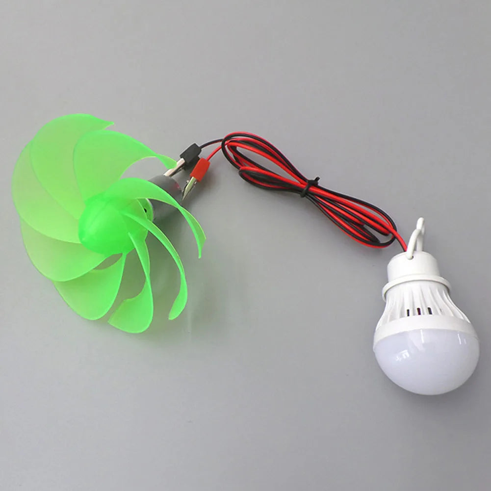 Educational Tool DIY Assembly Kit For Outdoor Experiments ABS PP Metal Material Versatile Renewable Energy For Science Projects