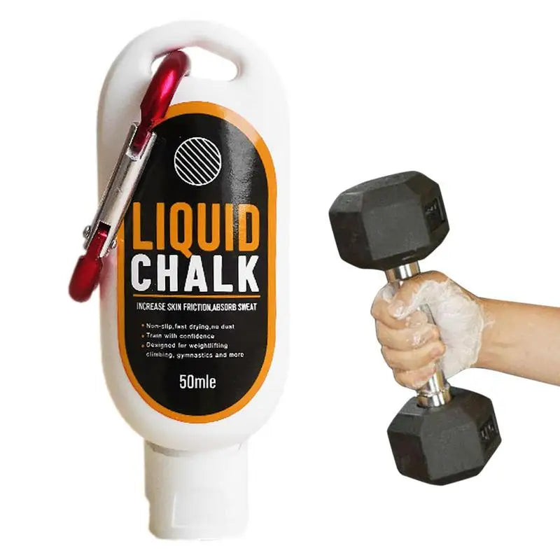 Sports Chalk Magnesium Powder Fitness Weight Lifting Non-slip Cream Grip Weight Lifting Climbing Gym Sports 30/50/100ml