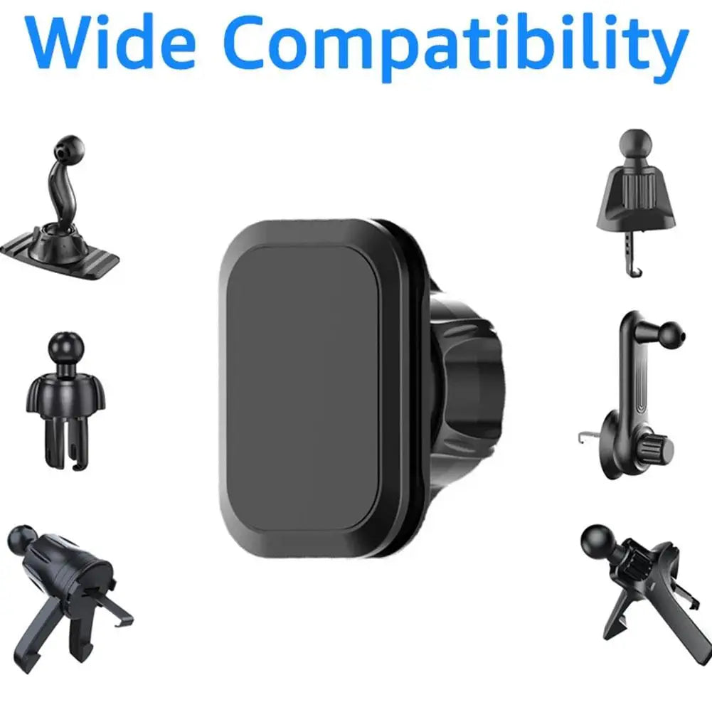 Magnetic Car Phone Holder Base For 17mm Ball Head Universal Mobile Phone Bracket Car Phone Magnet Mount Stand Accessories