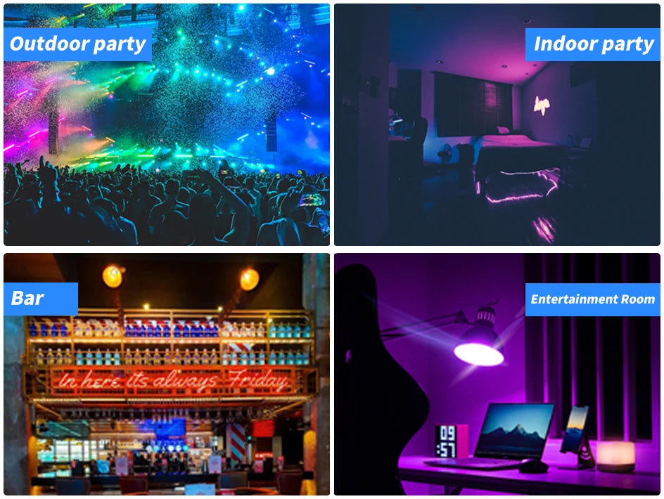 Imou B5（E26/E27）B22 Smart Light Bulb Control Lamp Base Dimmable Light Led Lamp Bombilla Colorful Changing 9W Function color