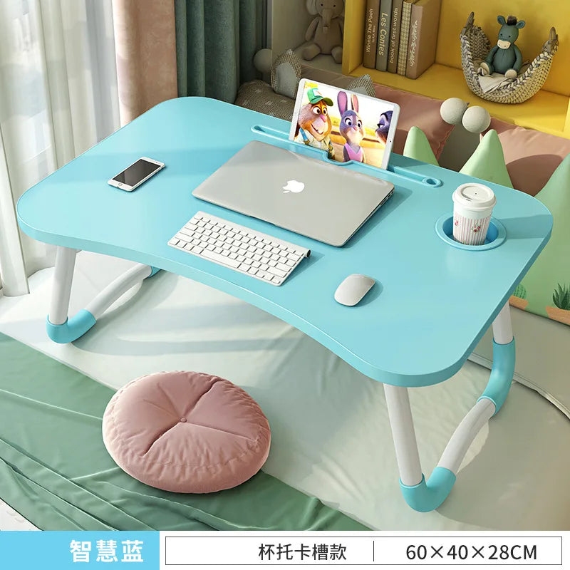Laptop Desk Laptop Bed Stand Foldable Laptop Table Folding Breakfast Tray Portable Lap Standing Desk Reading and Writing Holder