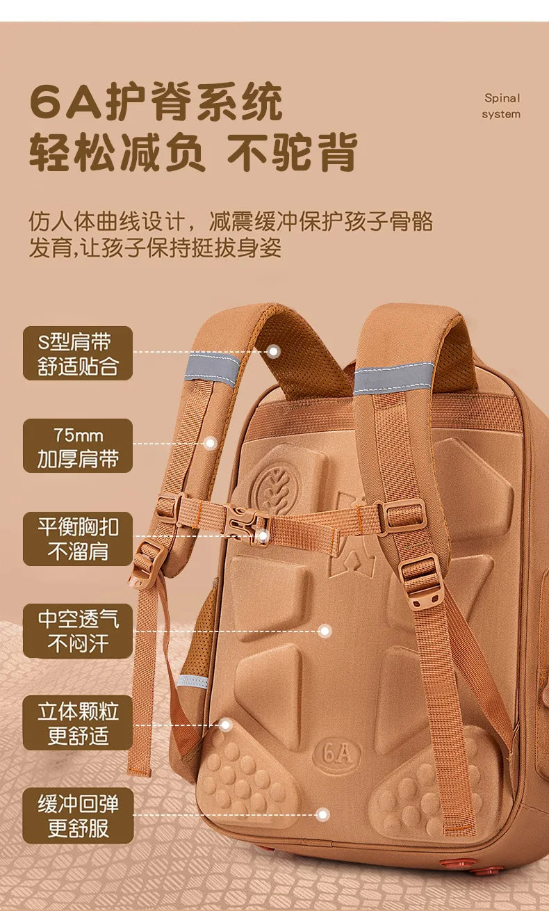 children School Bags For Boys Girls Kids backpack Primary orthopedic Backpack Waterproof Schoolbag big Book Bag mochila infantil