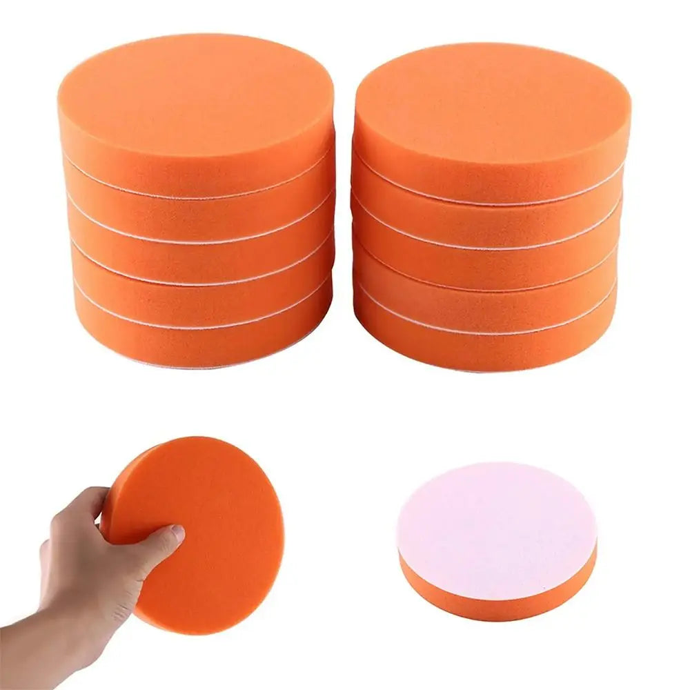 1Pcs Sponge Buffing Foam Sponge Polishing Pad Power Tools Accessories Removes Scratches Car Polishing Disc