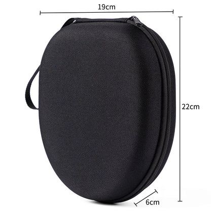 Travel Carrying Bag for Headphones Portable Shockproof Storage Handbag Headset Earphone Protective Case Pouch Accessories
