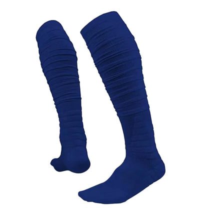 Football Socks Extra Long Padded Scrunch Athletic Socks Extra Long Stockings Outdoor Sports Accessories for Men Women