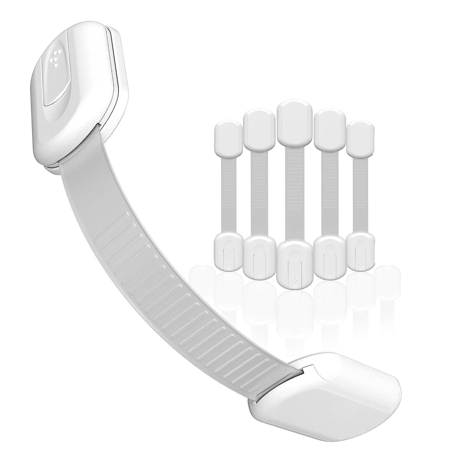 Baby Safety Lock Drawer Child Safety Cabinet Proofing 3M Adhesive Cabinet Drawer Door Latches Baby Safe Strap