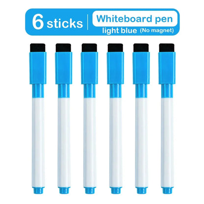 Multi-color optional magnetic whiteboard pens can absorb erasable markers office cultural and educational supplies