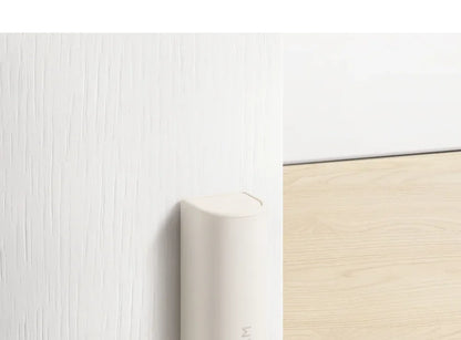 Stainless steel magnetic door stopper, gray black nail free door base, door hardware Door close prevention Door stop door closer