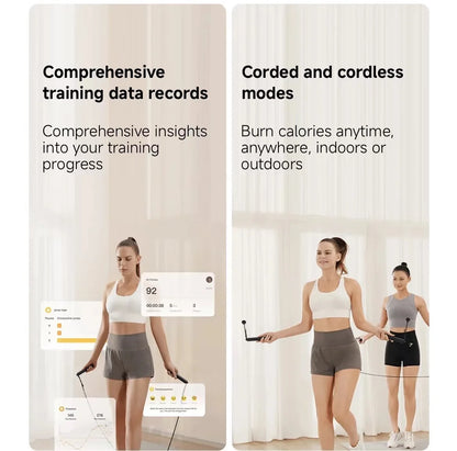 Xiaomi Mijia Smart Skipping Jump Rope XMSR-P803 Counter With Fit App Adjustable Calorie Calculation Sport Fitness Professional