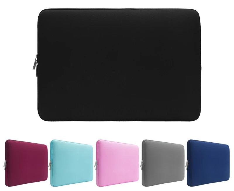 Soft Laptop Bag 13 13.6 14 15 15.6 17 inch For Huawei Lenovo ASUS HP Dell Macbook Air Pro 16 M1 M2 Case 2023 Sleeve Liner Cover