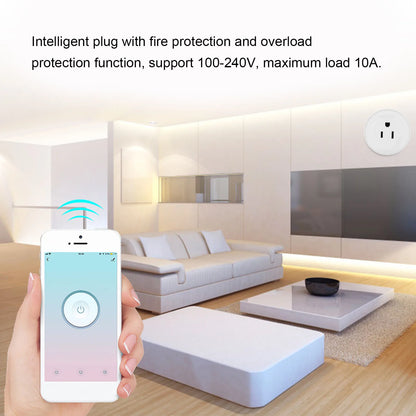 App Remote Control Smart Plug Smart Plug Intelligent Plug Wireless Smart Plug Phone App Remote Control PC 10A for ZigBee3.0 AC