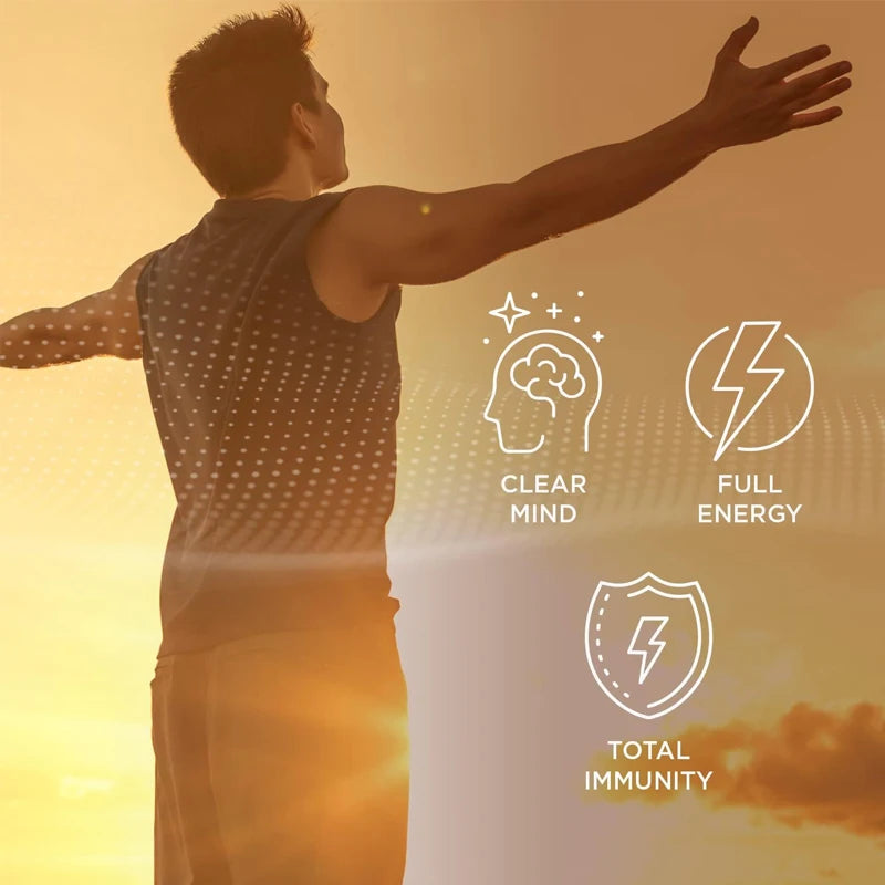 Mushroom Gummies - 10 Mushroom Blend, Nootropic Brain Booster for Focus, Memory, Clarity and Energy