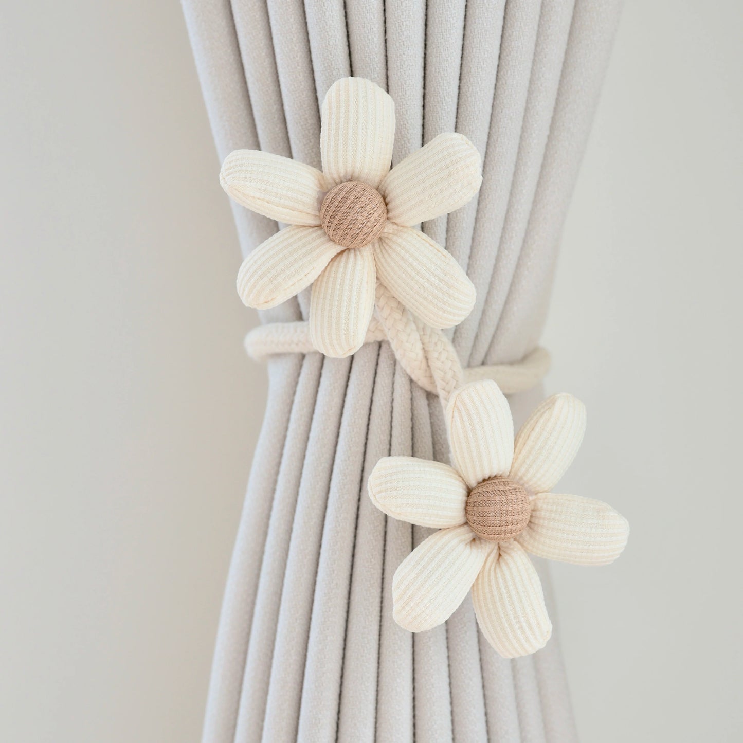 Flower Curtain Tieback Window Curtain Buckle Clip Kids Room Hanging Curtain Holders Tie Backs Curtain Accessories Decor