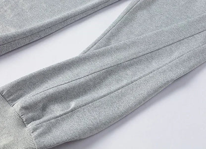 Men's printed waist sports pants street casual pants sports pants suitable outdoor sports and leisure pure jogging pants