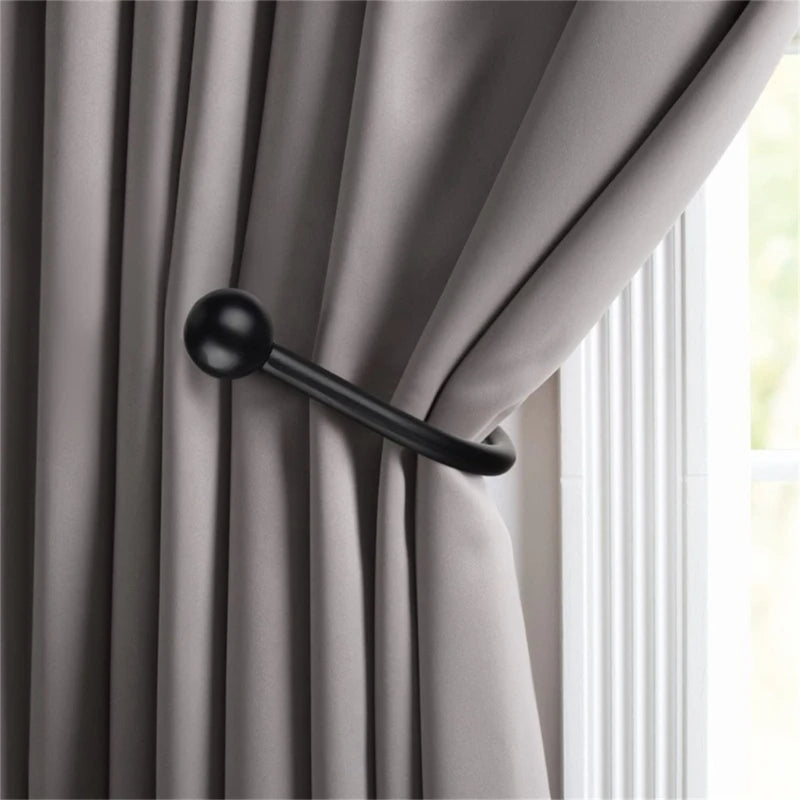 Curtain Holdback Hooks Wall Mounted Curtain Tieback Hook Decorative Window Curtain Holdbacks Drapes Curtain Holder DropShipping