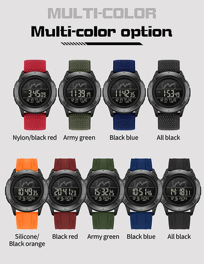 SANDA 2198 Single Monitor Male Student Electronic Watch Multifunctional Waterproof sports Student Electronic Watch 2025