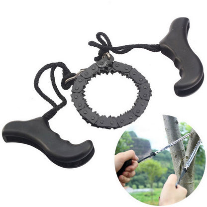 Portable Hand Zipper Wire Saw Garden Logging Chain Saw Hand Saw Pocket Saw Outdoor Survival Hand Drawn Wire Saw Logging Saw