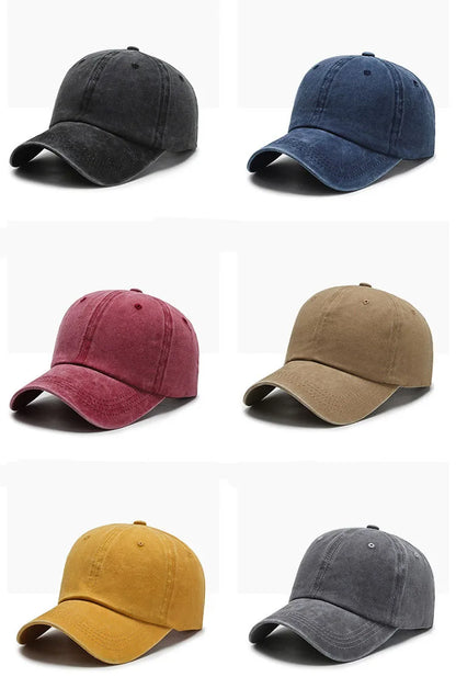 Fashion Solid Baseball Caps for Men Cap Streetwear Style Women Hat Snapback Casual Cap Casquette Dad Hat Hip Hop Cap