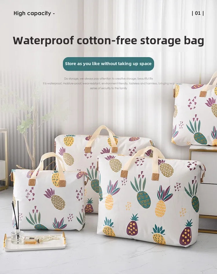 Large Capacity Multifunction Organizer Tote Bag for Clothes And Blankets Toy Storage Home Organization