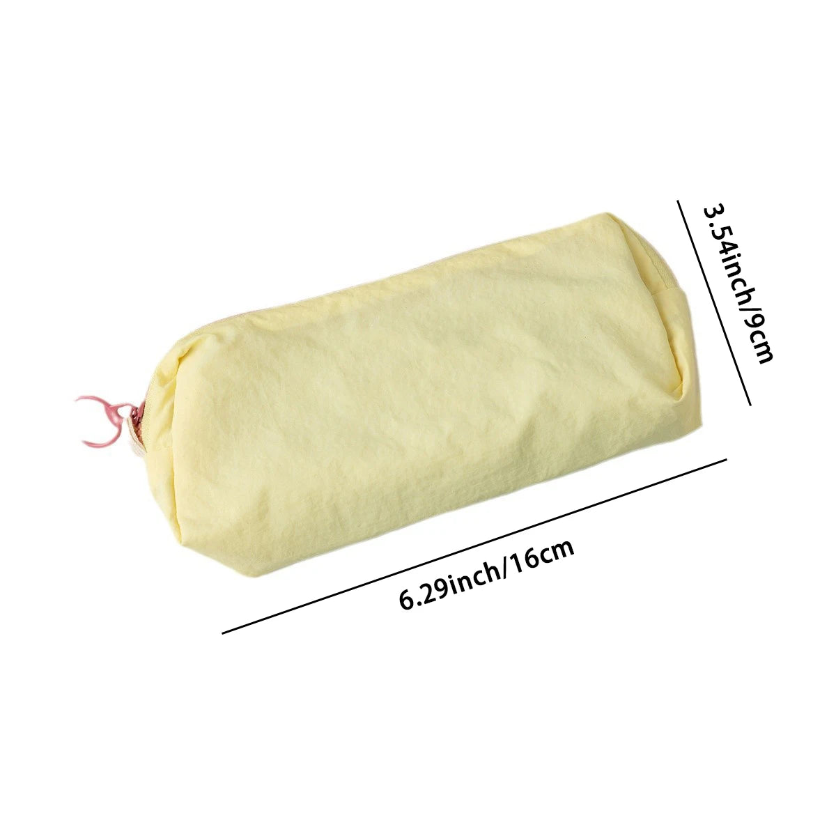 Pencil Case Pouch Bag School Supplies for Girls, Cute Pen Case, Simple Large Big Capacity Zipper Stationery Bag