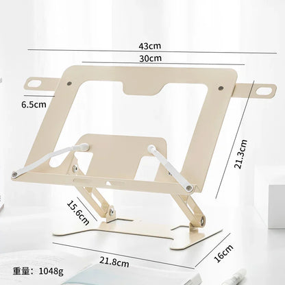 Laptop Holder Reading Stand Book Holder Multifunction Extendable Adjustable Reading Mobile Phones Office Study Desk Assessories