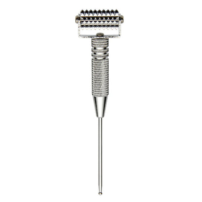 Multifunction Face Roller Painless Micropin Skincare Manual Massager Arms Neck Massage Roller Ear Acupoints Probe Beauty Tool