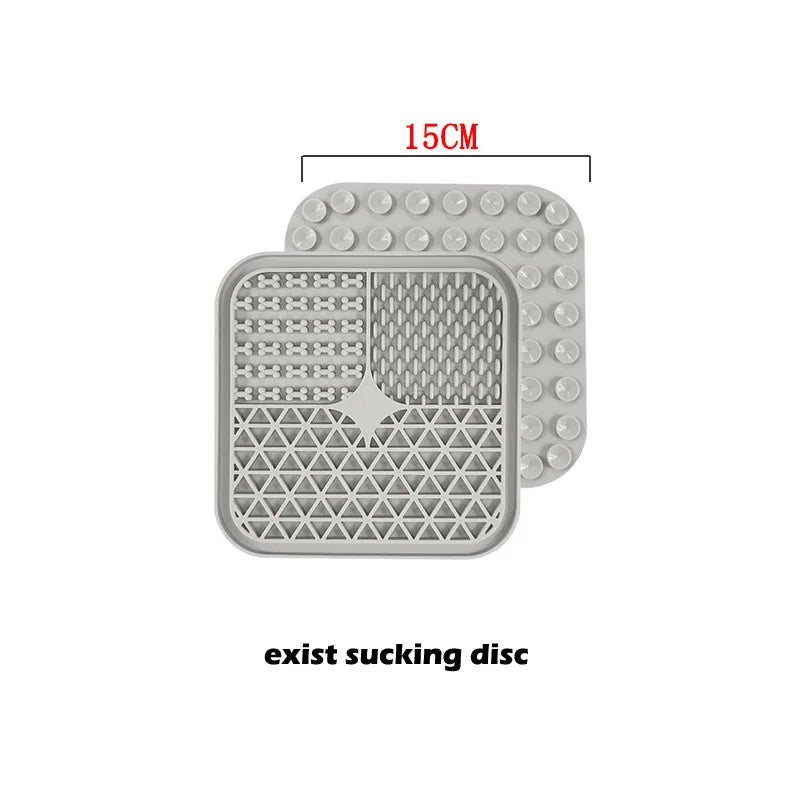 Dog Slow Feeders Mats Lick Mat Boredom Anxiety Reduction Perfect for Food Yogurt Peanut Butter Alternative to Slow Feed Dog Bowl