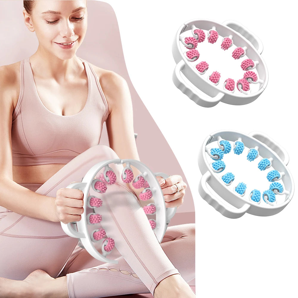 1PC Muscle Roller Leg Roller Massager, Cellulite Massager, Anti Cellulite Massager with Converging & Diverging Roller Technology