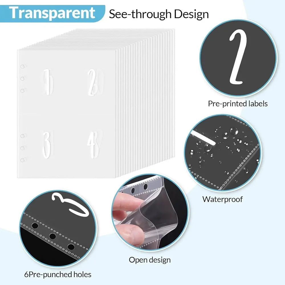 100 Envelope Cash Savings Challenge Saving Challenge Envelop Book Budget Envelope Financial Assistant A5 Size Cash Binder