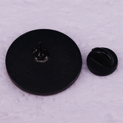 American animated superhero television series T logo Badge Enamel pins Jewelry Accessories