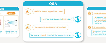 2 Pcs Blurams Indoor Security Camera 2K, Home Security Camera for Dog/Elder, Security Camera with One-Touch Call Update A31S-2pc