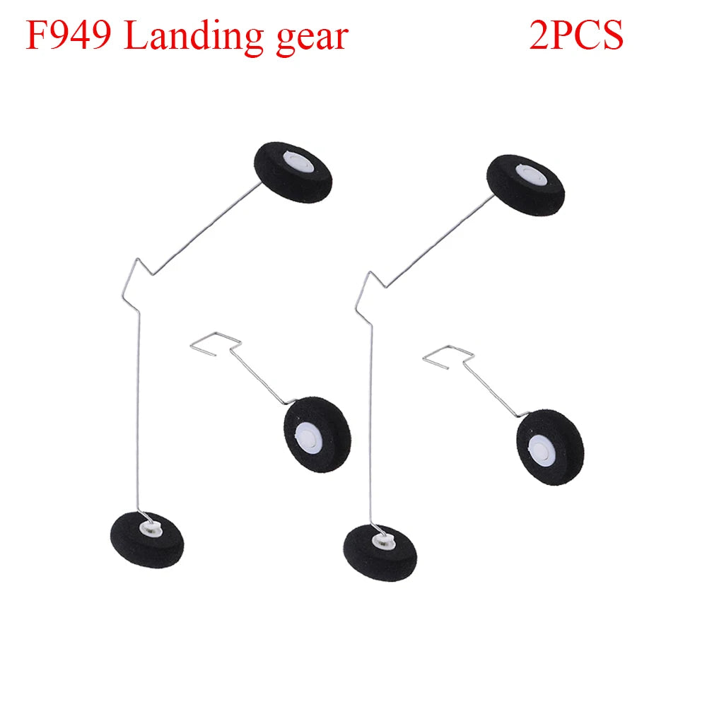 Wltoys F949 RC Airplane spare parts  Park10toys F949 3CH RC Airplane Spare Parts Landing Gear Set And Propeller