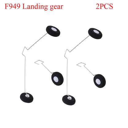 Wltoys F949 RC Airplane spare parts  Park10toys F949 3CH RC Airplane Spare Parts Landing Gear Set And Propeller