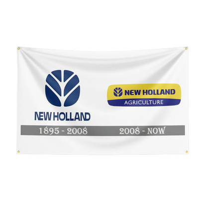 90x150CM TRACTORS New Hollands Agriculture Flag Polyester Printed Excavator Banner For Decor