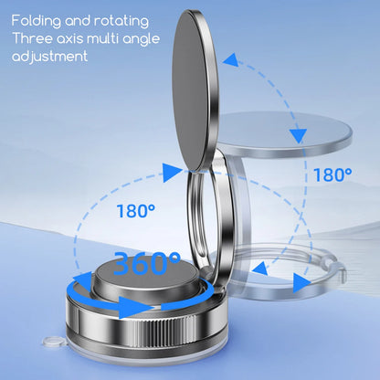 Rotatable 360 Degree Magnetic Car Phone Mount Vacuum Suction Phone Holder for Navigation Driving