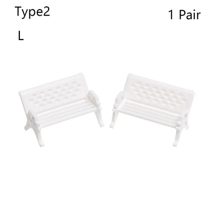 7 styles Miniatures Fairy Garden Decoration Micro Landscapes DIY Resin Craft Grassland Bridge Pool Accessories