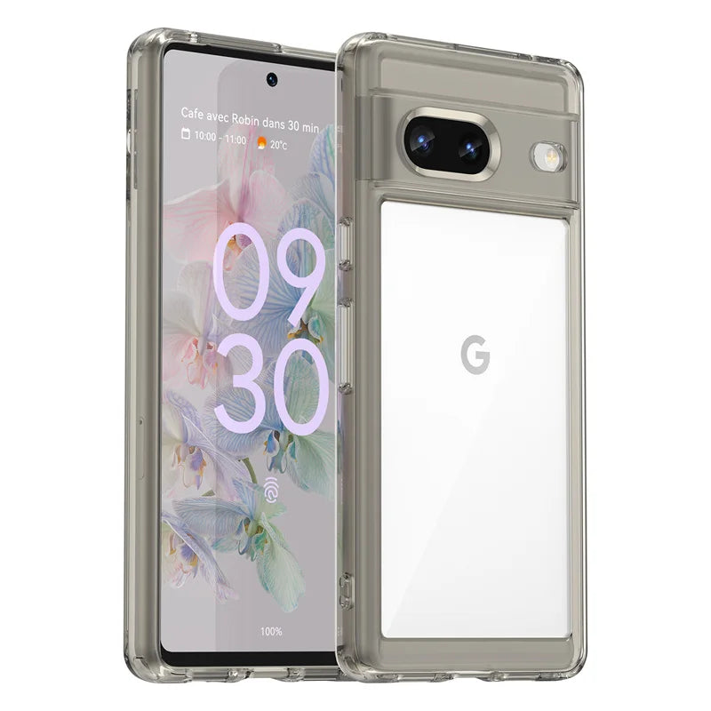 For Cover Google Pixel 7 Case Google Pixel 7 Capas Shockproof Bumper Multicolour Clear Transparent For Fundas Google Pixel 7 Pro