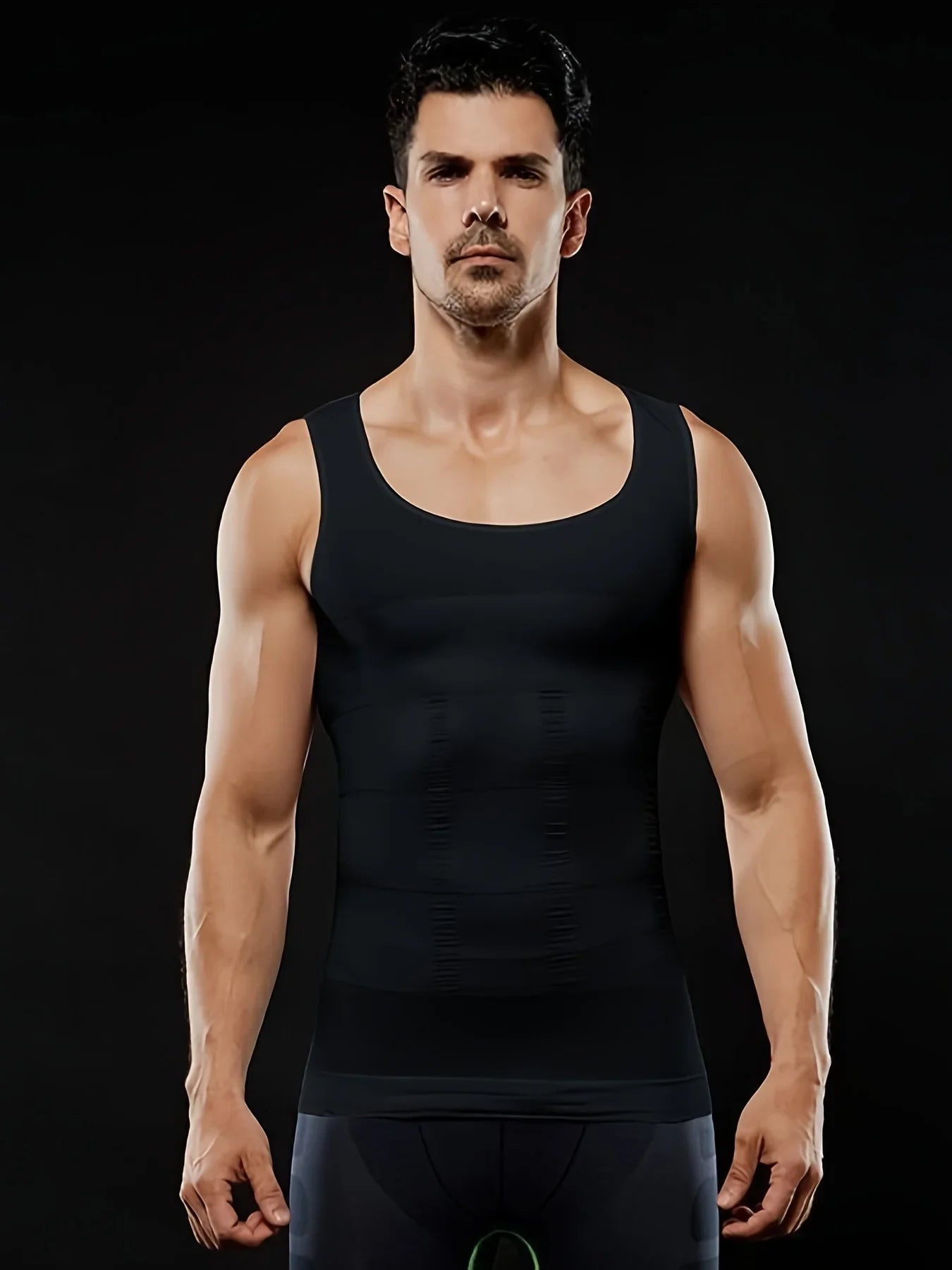 Men's shapewear Seamless body shapewear Stress Reduction Exercise belly tightening underwear Functional vests