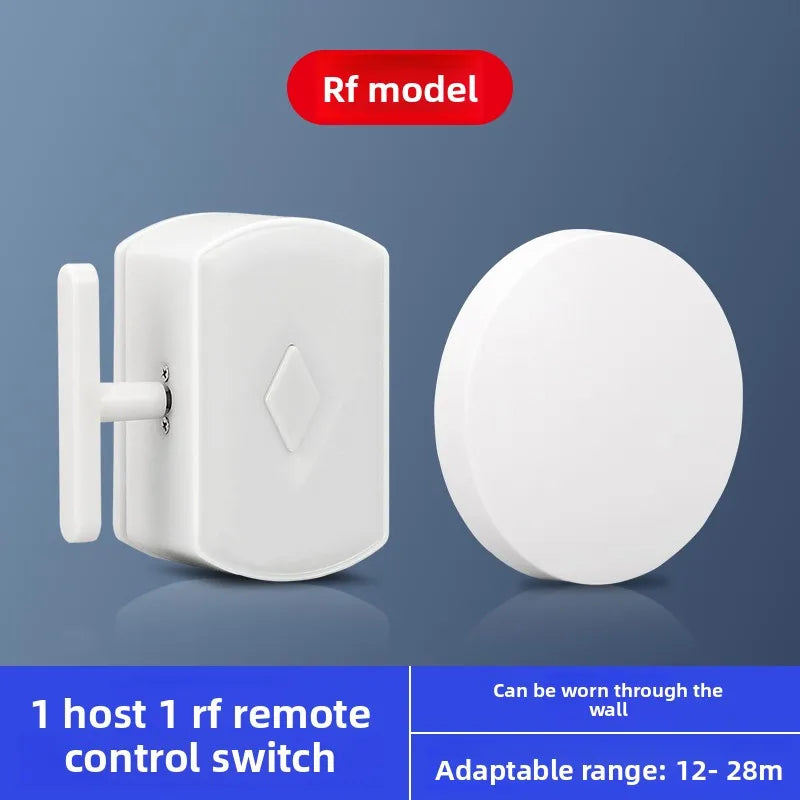 Smart Wireless Light Switch Remote Control for Bedroom/Lazy People, Auto On/Off, Smart Home Device