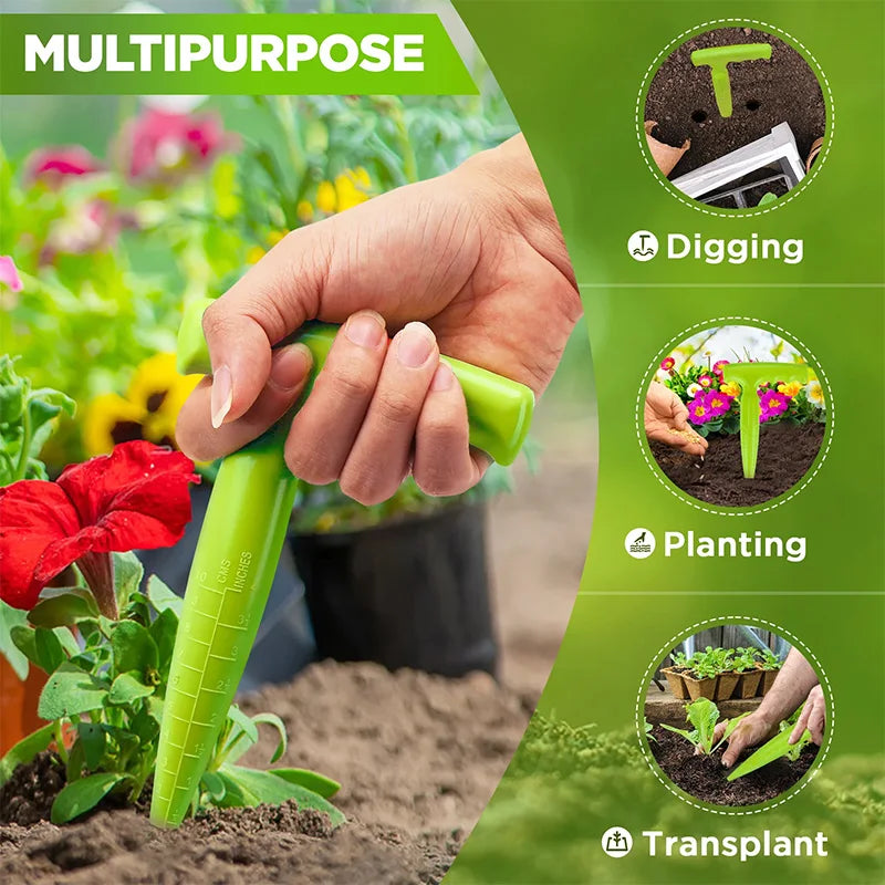 Garden Seeder Set Gardening Sower Household Manual  Multifunction Adjustable Gardening Tools Plant Seeding Dispenser Accessories