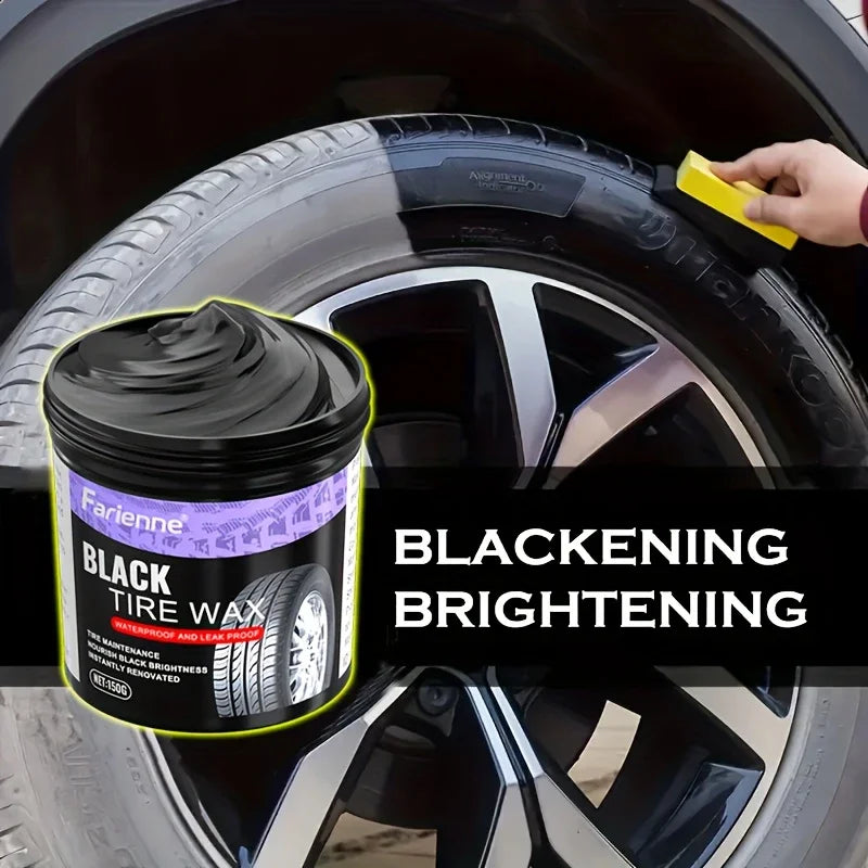 Suitable for all vehicles | Multi color, scratch repair and gloss restoration | Comes with an easy to apply pad, tire care produ