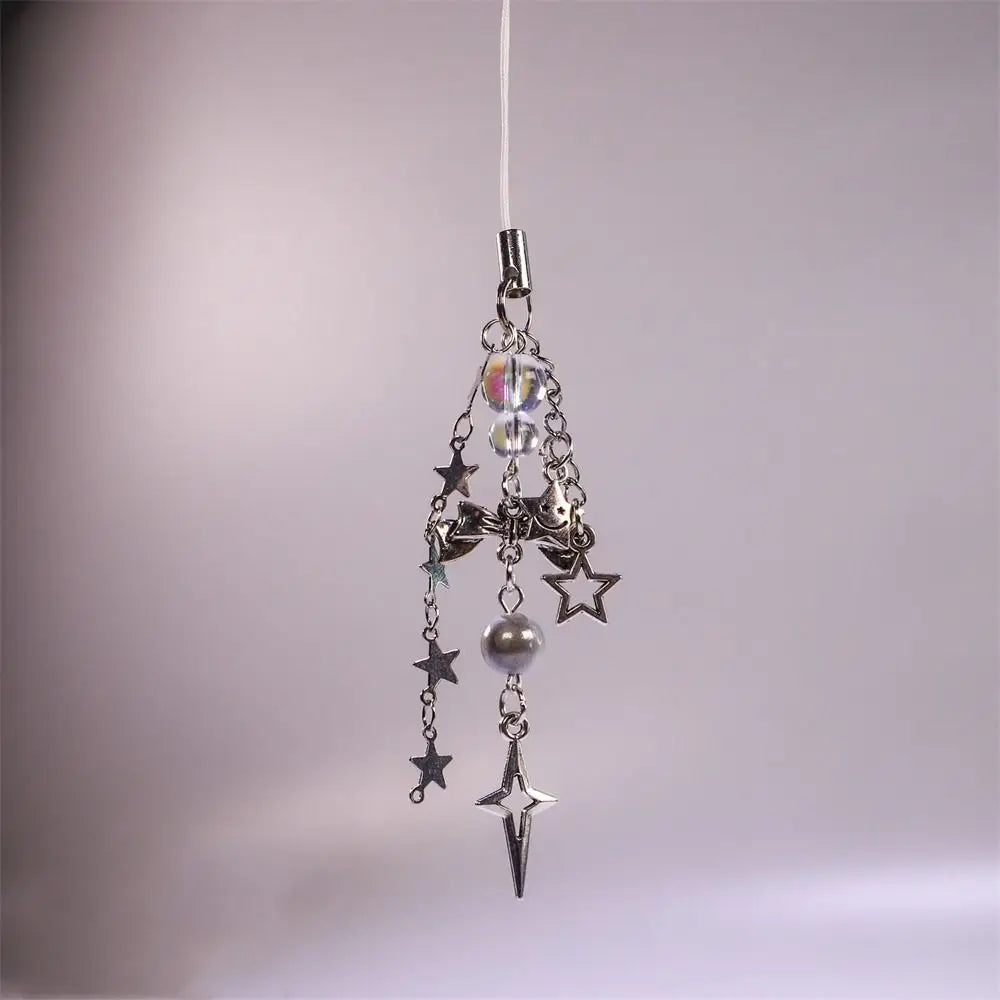 Phone Charms Y2K Phone Pendant Butterfly Sweet Girl Phone Lanyard Phonestraps Backpack Ornament Phone Chain Camera